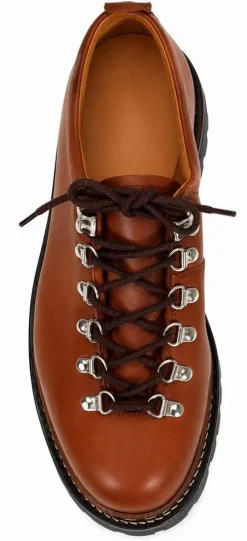 Casual snøresko LV10478 cognac