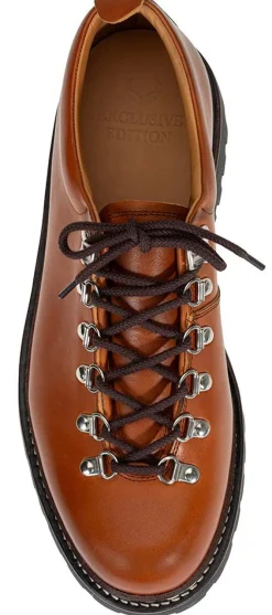 Casual snøresko LV10478 cognac