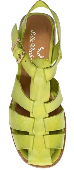 Sandal L18011 grønngul