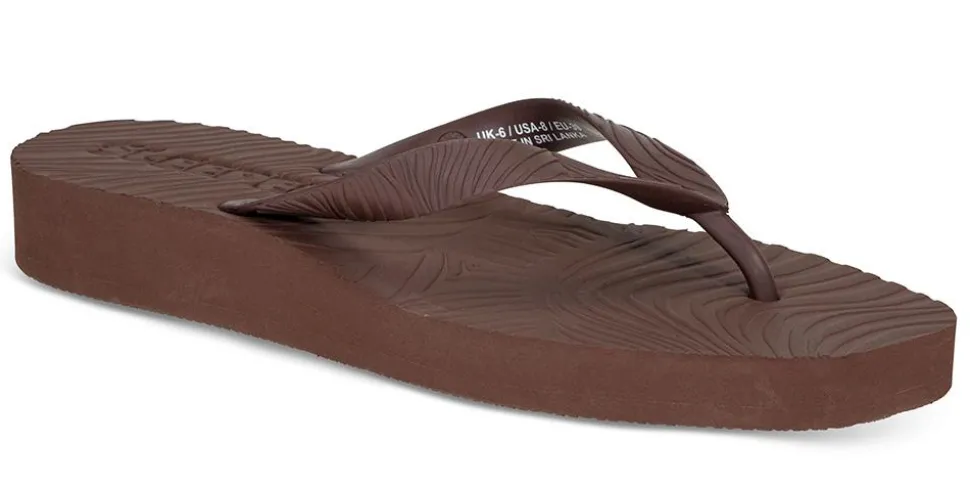 Sandal Tapered Platform brun