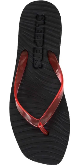 Sandal Tapered Platform Transparent