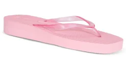 Sandal Transparant Platform rosa