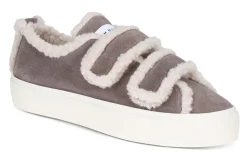 Shearling Low Velcro 35202 grå