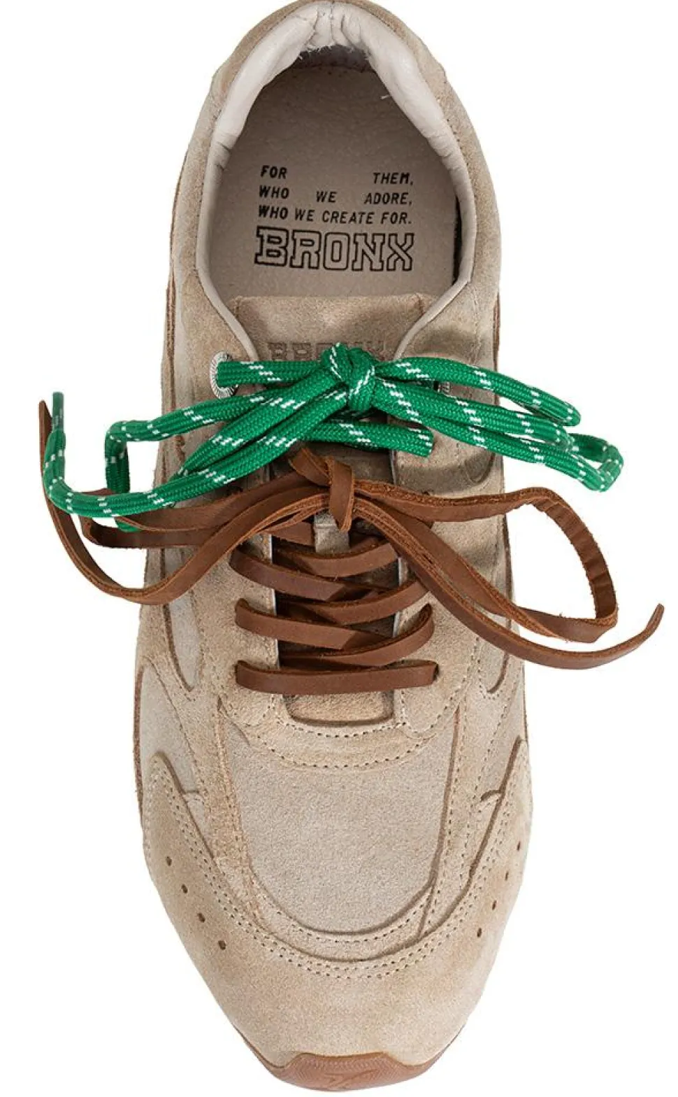 Sneakers Bronx 66647 beige