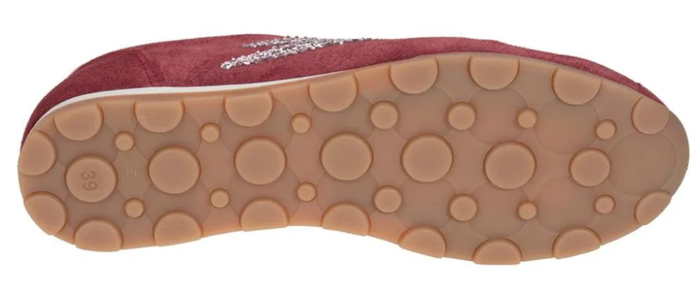 Sneakers Cassie D471 burgunder