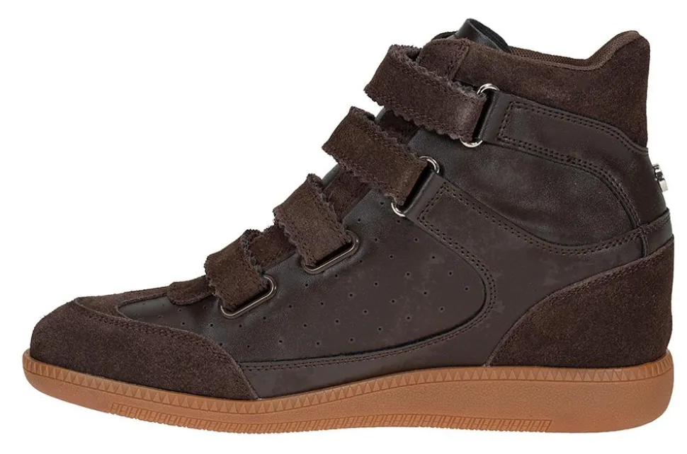 Sneakers Mustang brun