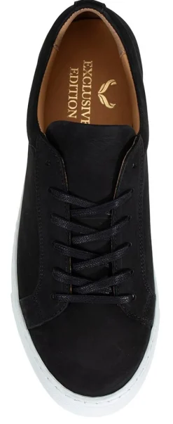 Sneakers Pontifi sort nubuck