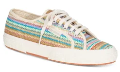 Sneakers 2750 raffia multi lilla